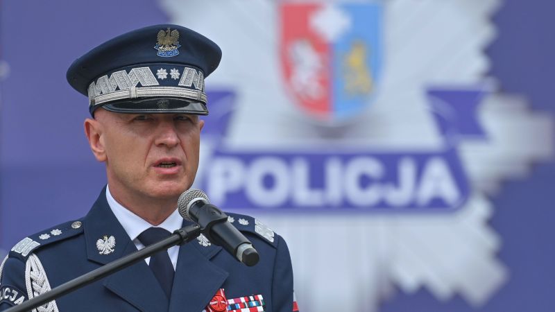 An explosive gift sends the Polish police chief to the hospital after visiting Ukraine