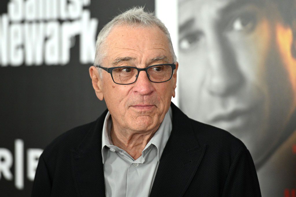 Headshot of Robert De Niro. 