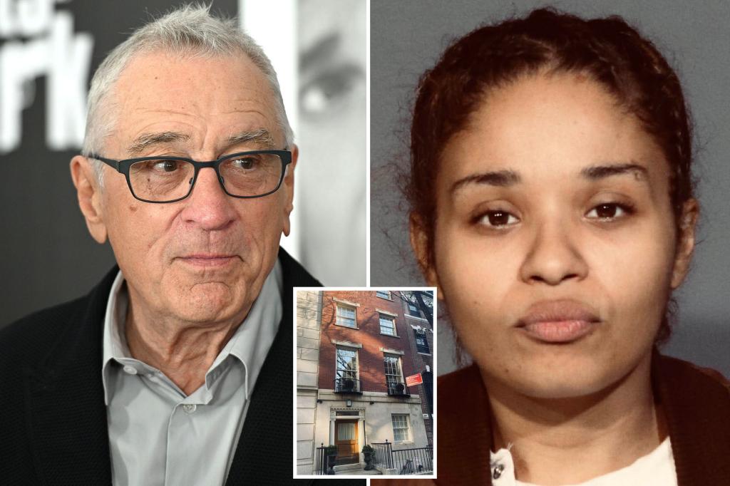 Chance Aviles thief has been arrested at Robert De Niro's New York home